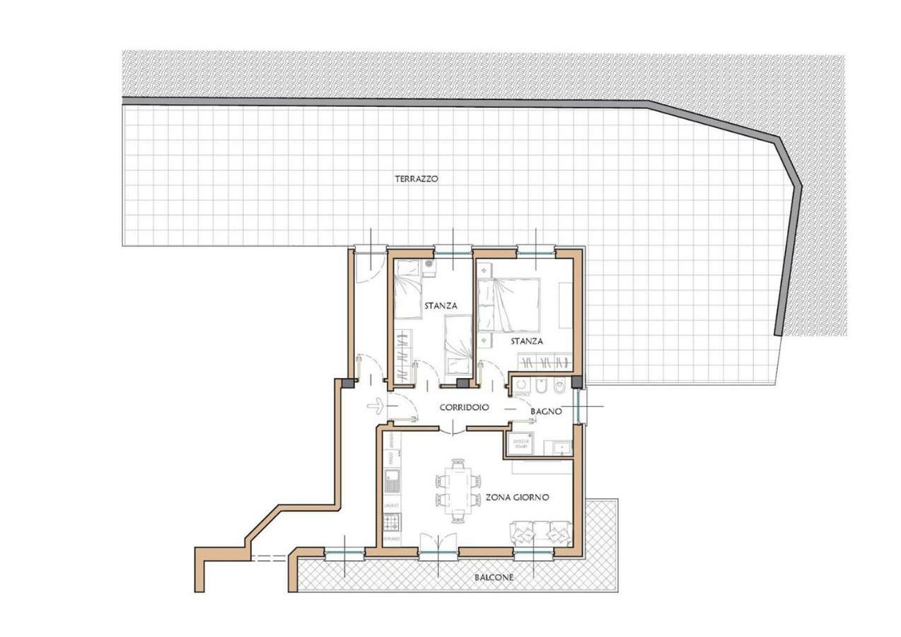 Chalet La Perla 몰베노 외부 사진